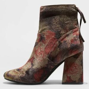 A NEW DAY Target Maria Multicolored Block Sock Booties